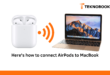 Here's how to connect AirPods to MacBook